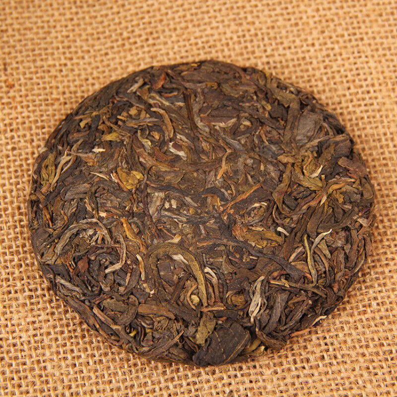 Mountain Rhyme Shen Puer Qizi Tea Cake  Yunnan China Raw Pu-erh Tea 100g Secondary image