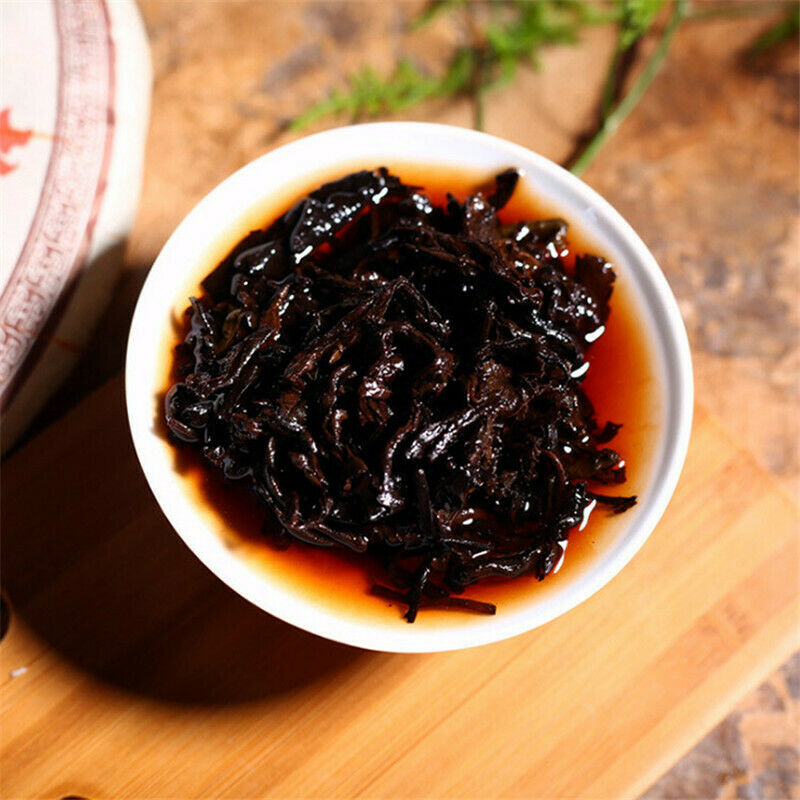 357g Organic Pu'er Tea Puerh Tea Ripe Cake Black Tea Gold Award Arbor Tree Tea
