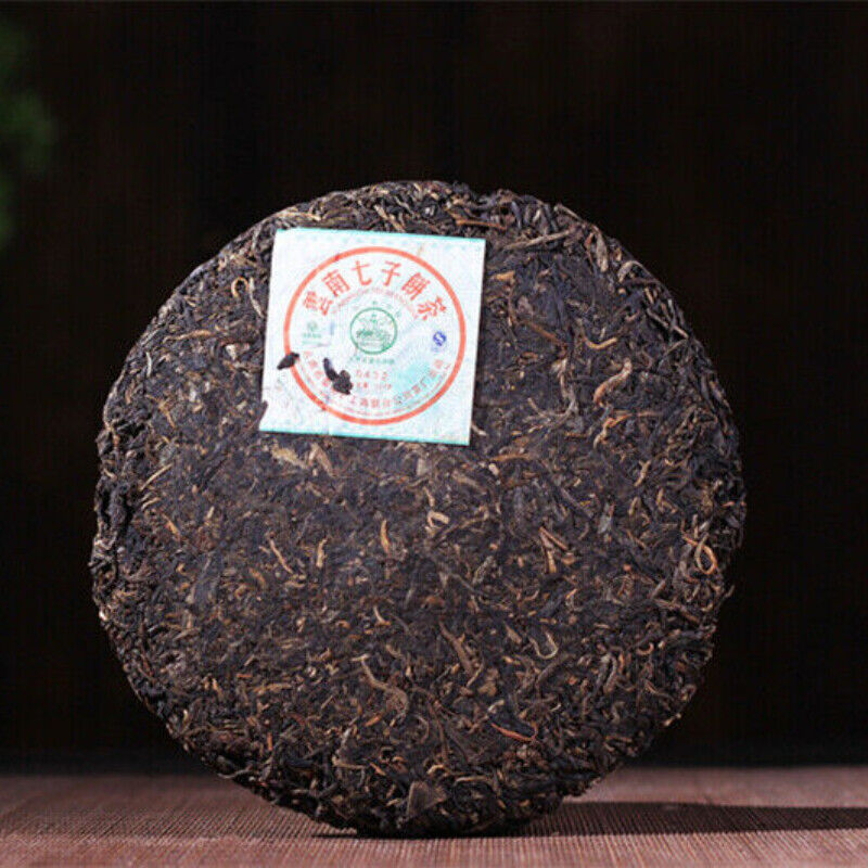 Ancient Tree Cha Pu Erh Tea 0432 Ba Jiao Ting Li Ming Puer Pu Er Tea Cake 357g Secondary image