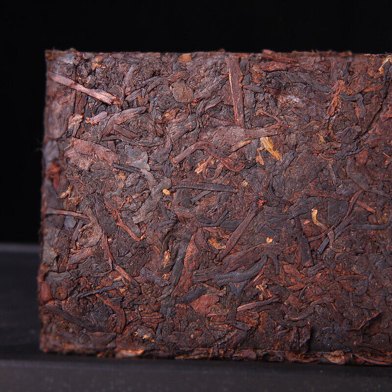 Top-Grade Black Tea Natural Pu-Erh Ripe Tea Purple Bud Fermented Tea Brick 250g Secondary image