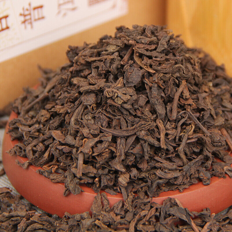 Muzhi Chen Xiang Puer Loose Leaf Shu Puer Tea China Ripe Pu-erh Tea 120g/Box Secondary image