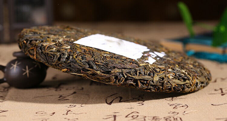 Pu-erh Tea Cake Green Tea Yunnan Menghai Puer Top Chinese Sheng Tea Cha 357g Main image