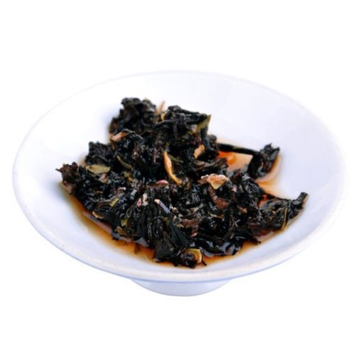 Healthy Pressed Tea Green Food Yunnan Organic Ripe Puer Tea Rose Flavor Tea 100g