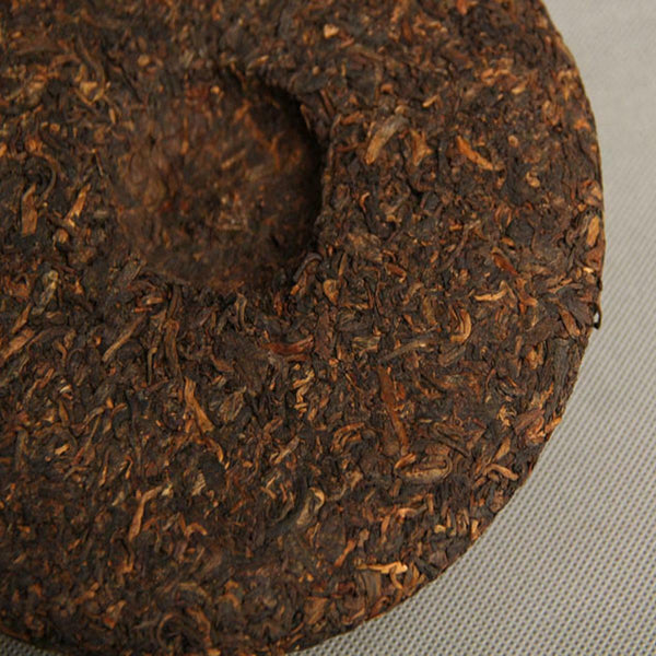 Cooked Puerh Tea Cake Full Fermented Banzhang Golden Bud Ripe Shu Puer Tea 357g