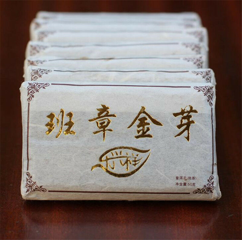 50g Top Quality Ripe Puerh Tea Brick Shu Puer Pu'er Tea Chinese Yunnan Black Tea Secondary image