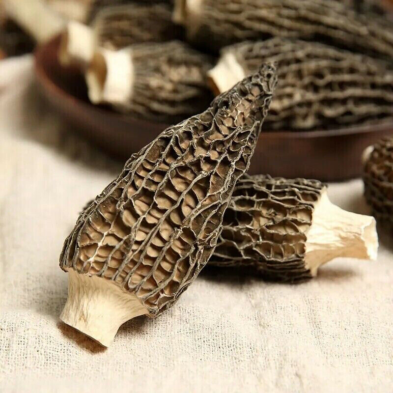 羊肚菌High Quality MOREL-DRIED-MUSHROOMS Natural Chinese Specialty Original 50g Secondary image
