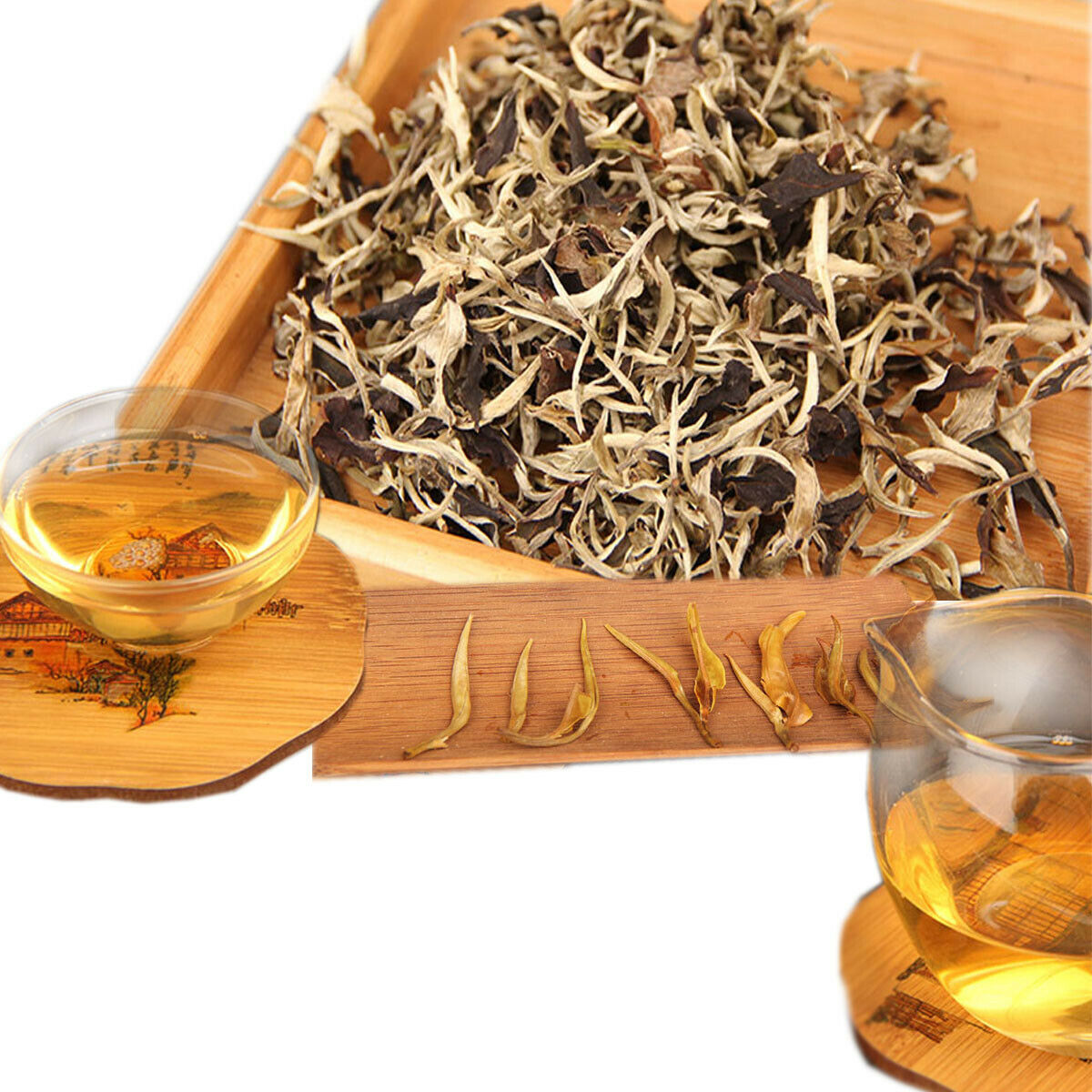 White Beauty Tea Loose Tea Puerh Raw Tea Green Tea   One Bud One Leaf Sheng Cha Main image