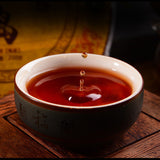 High Quality Ancient Tree Pu'er 200g 2014 Yunnan Pu-Erh Tea Cake Ripe Black Tea