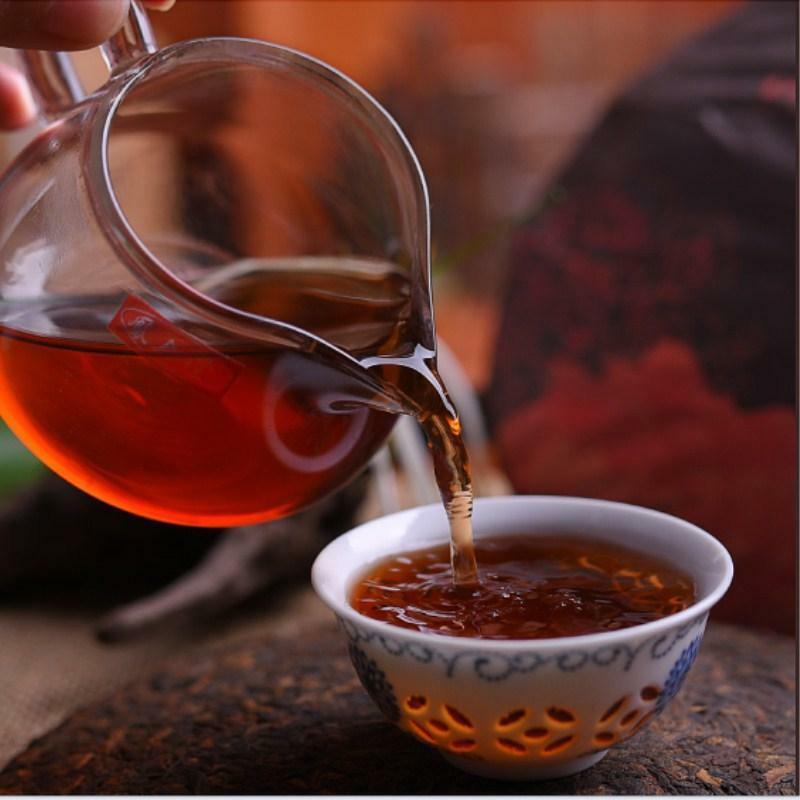 Old Ban Zhang Ripe Pu-erh Tea Shu Cha Organic Tea China Ripe Pu-erh Tea 100g
