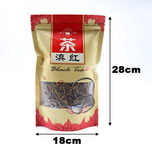 Yunnan Black Tea Dian Hong Gold Needle Jinya Golden Monkey Chinese Tea 150g