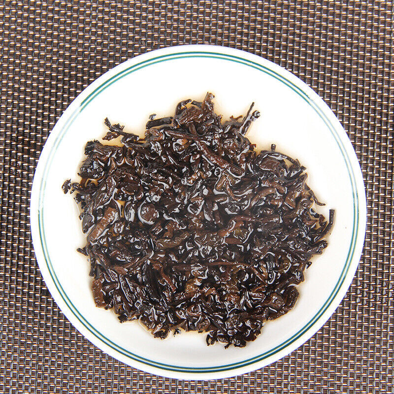 Chinese Cooked Pu-erh Gift Tea Black Tea Menghai Big Tree Pu'er Tea Cake 380g