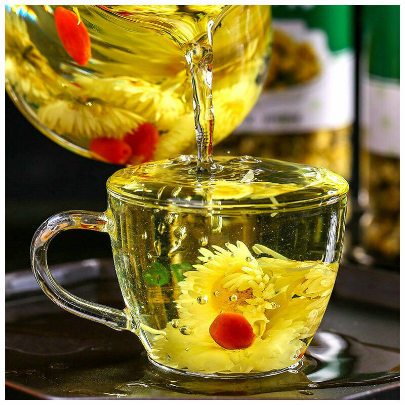 Canned Organic Fetus Chrysanthemum Tea Chinese Natural Top Flower Herbal Tea 35g Main image