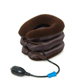 Shou Dong Chong Qi Jing Zui Qian Yin Qi San Ceng手动充气颈椎牵引器三层拉伸颈托