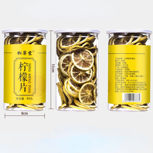 Lemon Drying Lemon Slices Chinese Top Lemon Bubble Tea Healthy Herbal Tea 80g