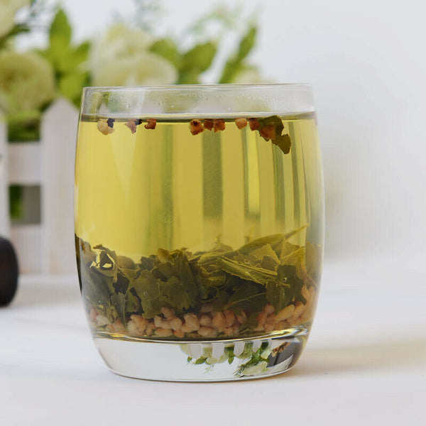 Chinese Organic Herbal Tea Cha Tea Healthy Drink Top Brown Rice Green Tea 100g