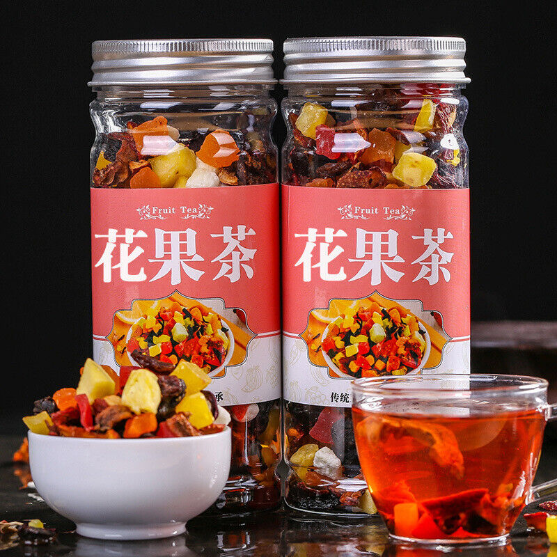 Natural Handmade Fruit Tea Flower Herbal Tea Healthy Drink Canned Gift Tea 180g