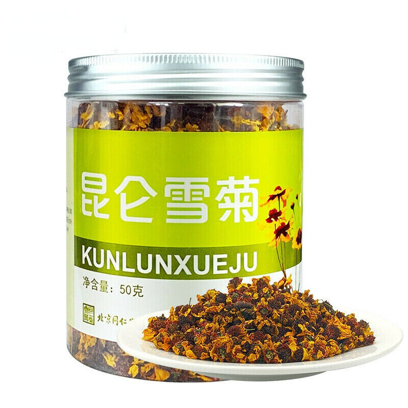 Tongrentang Dried Coreopsis Tinctoria Tea Kunlunxueju New Herbal Flower Tea 50g Secondary image