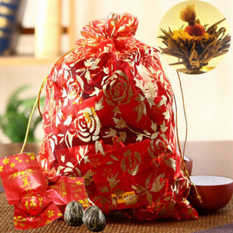 Chinese Blooming Flower Tea Handmade Flower Tea Ball Ecology Herbal Tea 20 Pcs Secondary image