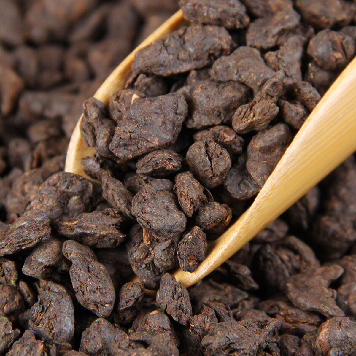 Handmade Bamboo Basket Yunnan Ripe Pu-erh Tea Packing GiftCooked Puerh Tea 500g Secondary image