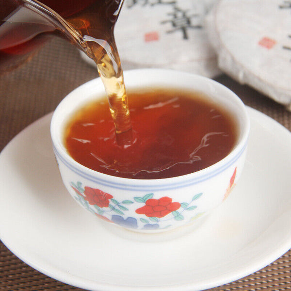 Pu'er Tea Health  Ripe Tea Small Tea Cake Yunnan Traditional Banzhang50g