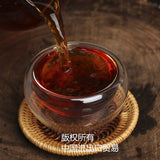 Ripe Pu Er Brick 250g Oldest Puer Tea Honey Sweet Dull-red Puerh Tea Black Tea