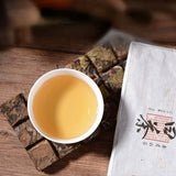 High Mountain Old Tree Top White Tea Brick Healthy Drink Chinese White Tea 100g