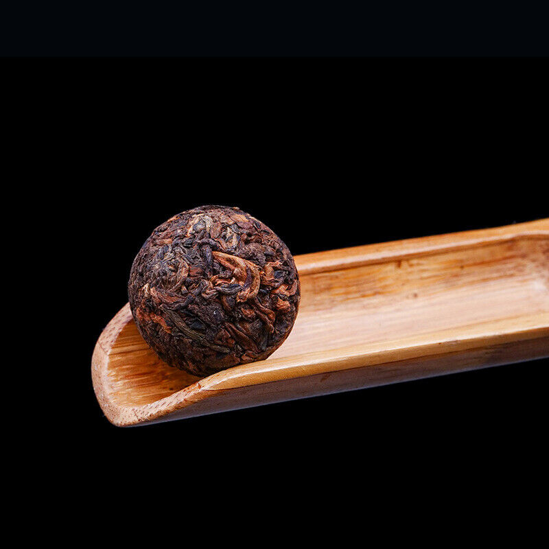 Bag of Dragon Ball Ripe Pu'er Tuo Tea Zhonghong Yin Brown Mountain Tea 350g Secondary image