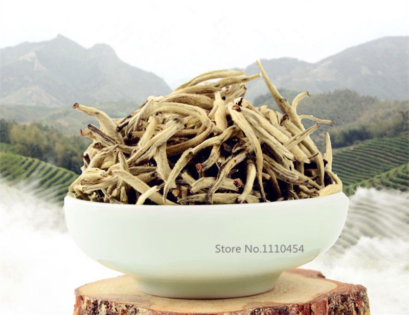 TemuTea 100g Chinese Fuding Silver Needle White Tea Bai Hao Yin Zhen Tea Health Care Tea
