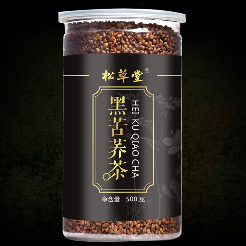 Healthy Premium Organic Herbal Tea Hei Ku Qiao Black Tartary Buckwheat Tea 500g