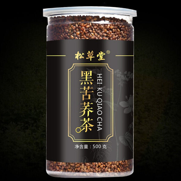 Healthy Premium Organic Herbal Tea Hei Ku Qiao Black Tartary Buckwheat Tea 500g