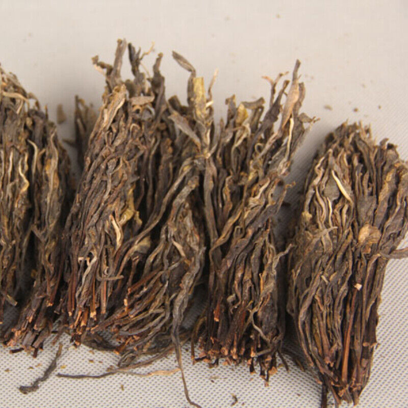 Puerh Raw Tea Premium Big Leaf Fermented Tea Natural Yunnan Bazi Bulk Pu-Erh Tea