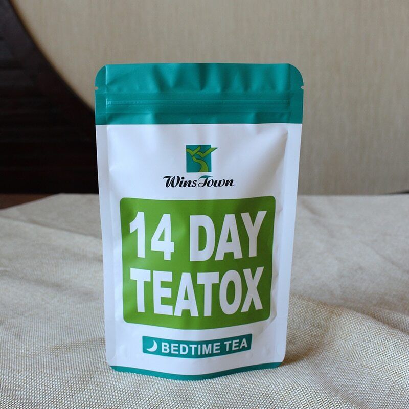 DAY TEATOX Tian Ran Pai Du Cha Qing Chang Jian Fei Cha 14 天天然排毒茶清肠减肥茶燃脂平肚子茶袋装14