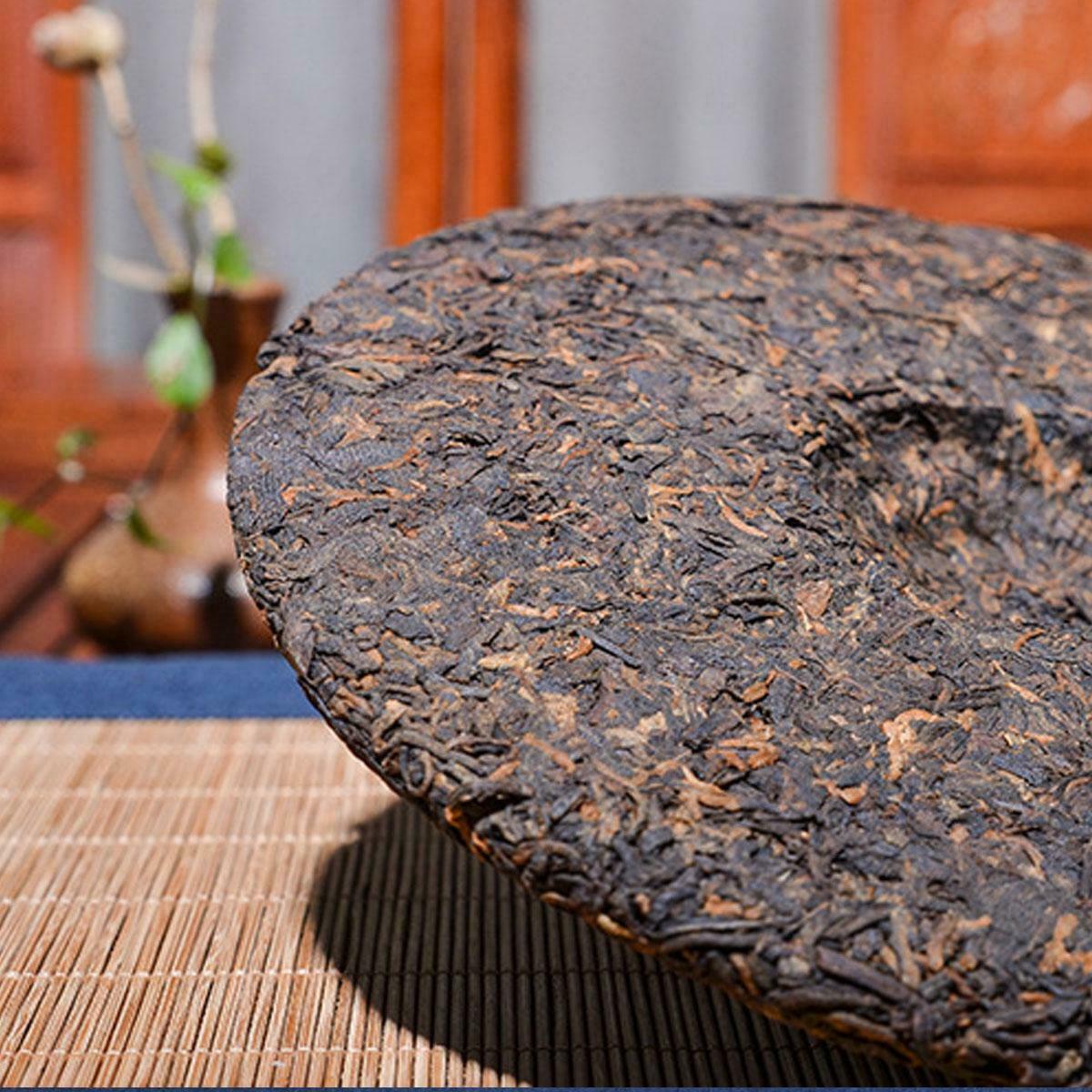 357g Top Grade Ripe Pu erh Tea Yunnan Palace Tea Collection Puer Cooked Tea Cake