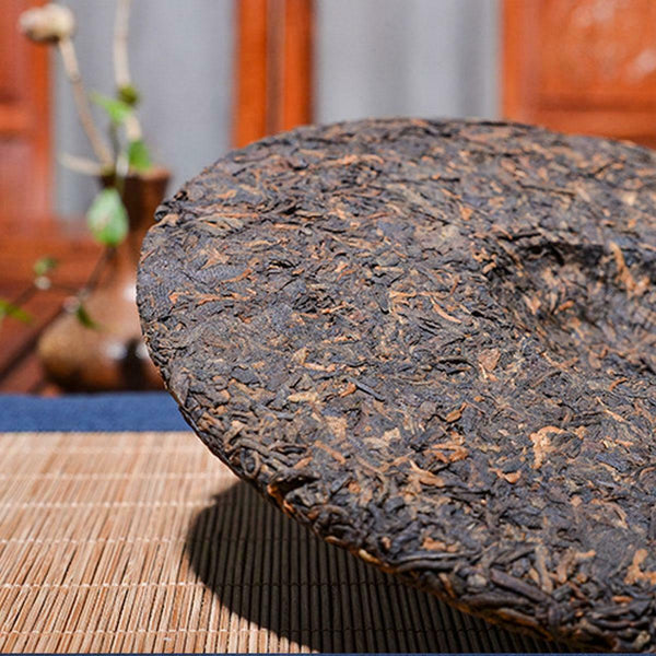 357g Top Grade Ripe Pu erh Tea Yunnan Palace Tea Collection Puer Cooked Tea Cake