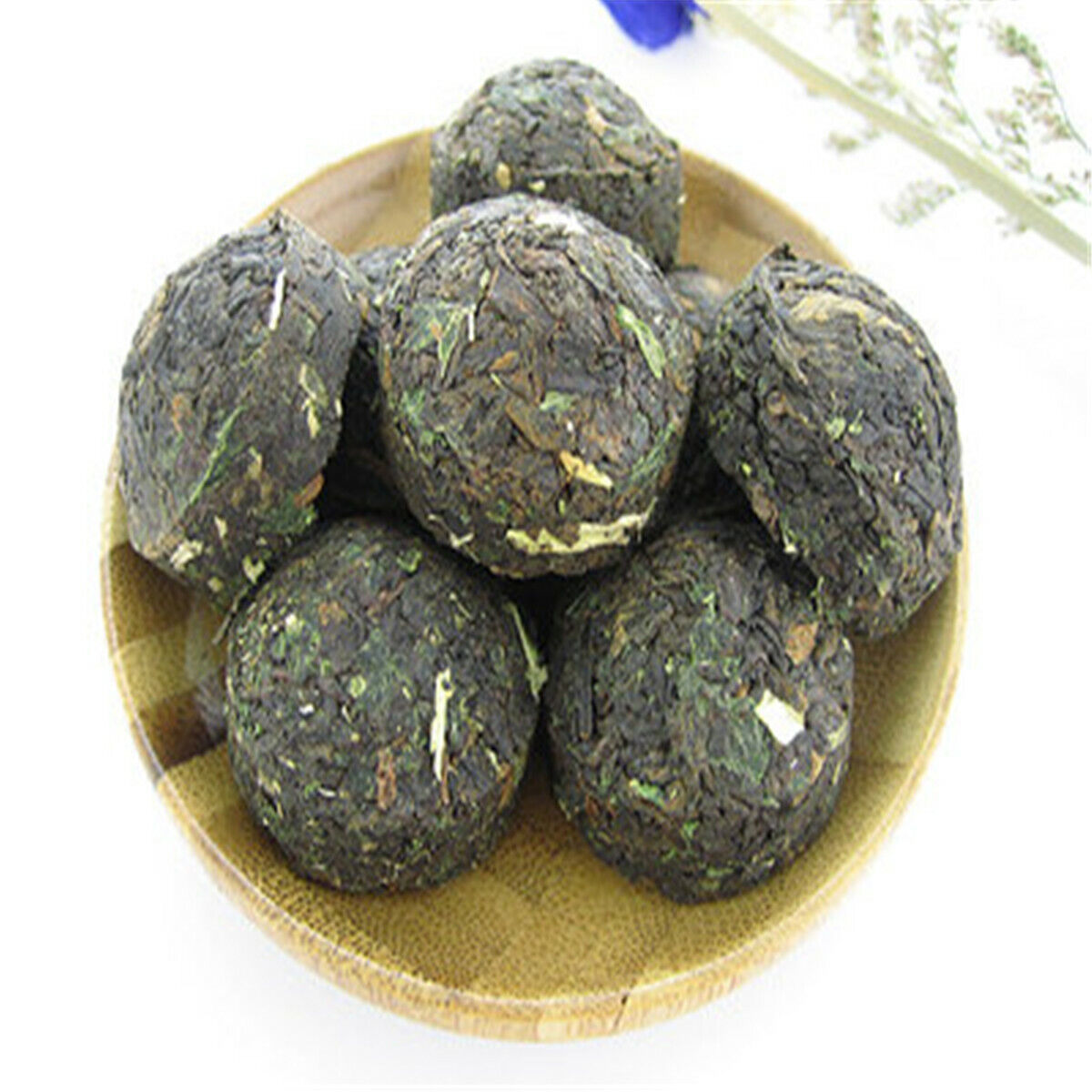 Yunnan Pu-erh Tuo Black Tea Puer Tea Ripe Puer Lotus leaf Chinese HealthCake Tea