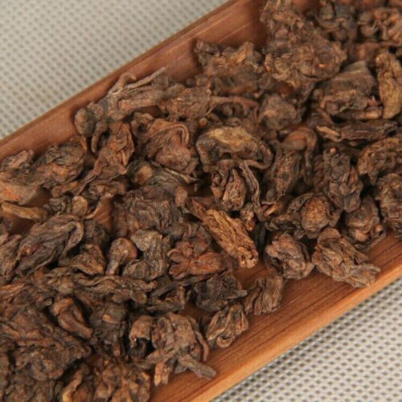 Muzhi Pearl Lao Cha Tou Shu Puer Tea Yunnan Mini Old Ripe Puer Tea 200g Main image