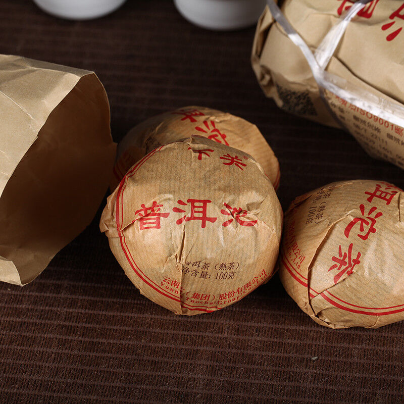 Cooked Pu-erh Pu’er Shu Puer Tuo Cha Yunnan Nature Ripe Pu erh Tuo Tea 5pcs 500g Main image