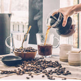 Roasted Arabica Coffee Beans Baking Charcoal Medium Deep Roast Coffee Beans 500g