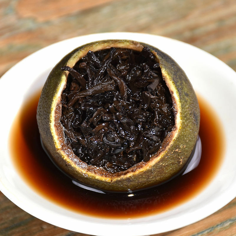 Puer Black Tea Certified Organic Small Orange Peel Old Pu-erh Cooked Tea 250g Secondary image