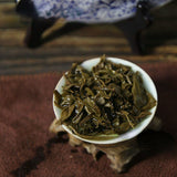 Shen Puerh Tea TuLin Phoenix Sheng Puer Top-grade "Ye Sheng Qiao Mu" Pu-erh 357g