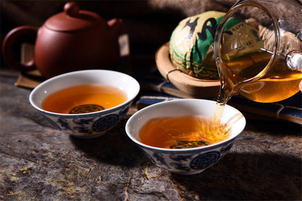 TemuTea 100g Yunnan Old Tea Tree Puer Tea Cakes Shen Pu'er Tea Cake Raw Pu-erh Tea Green Tea