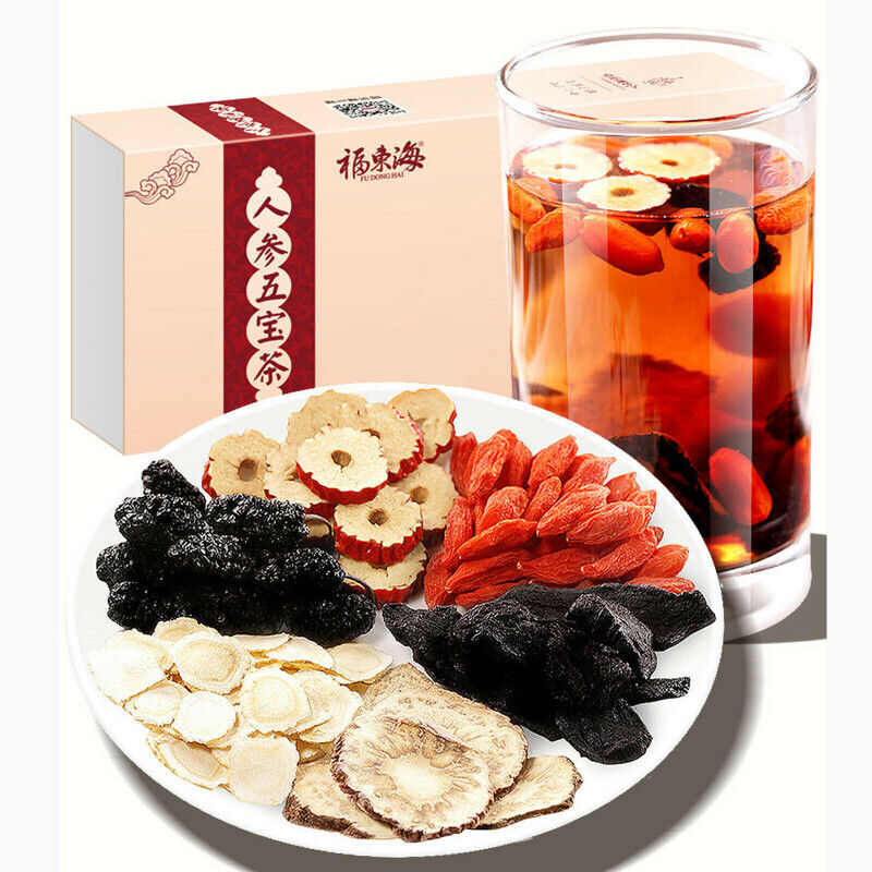 Mulberry Maca Organic Renshenwubaocha New Man Health Herbal Tea Bag 25g*10 Bags