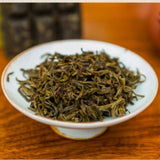 Genuine Jun Shan Huang Cha China Yellow Tea Mini Gold Brick Pressed Tea 45g Box