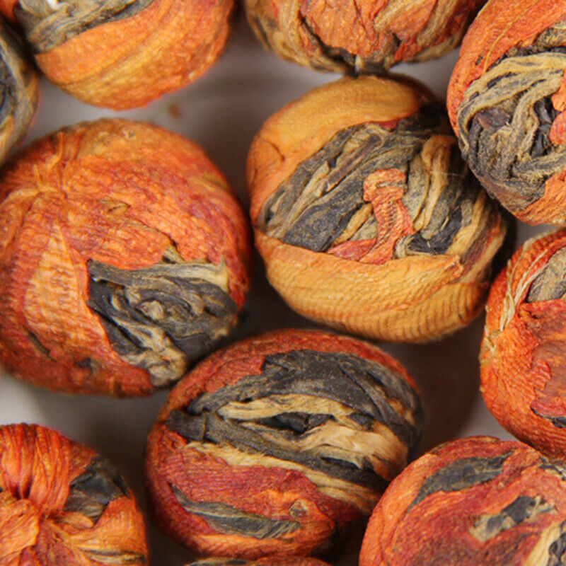 Yunnan Dian Hong Tea Premium Lily Dragon Ball Black Tea Chinese Kung Fu Tea 500g
