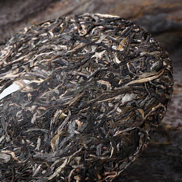 Specialty Tea Natural Big Tree Pu'er Green Tea Yunnan Pu-Erh Cha Tea Cake 357g