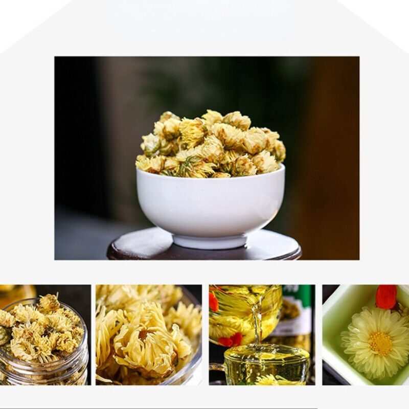 Canned Organic Fetus Chrysanthemum Tea Chinese Natural Top Flower Herbal Tea 35g
