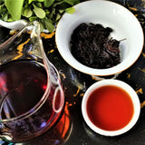 Tangerine Peel Pu'er Cooked Tea Cake Yunnan Aged Old Tree Mandarin Tea 357g