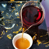 Tangerine Peel Pu'er Cooked Tea Cake Yunnan Aged Old Tree Mandarin Tea 357g