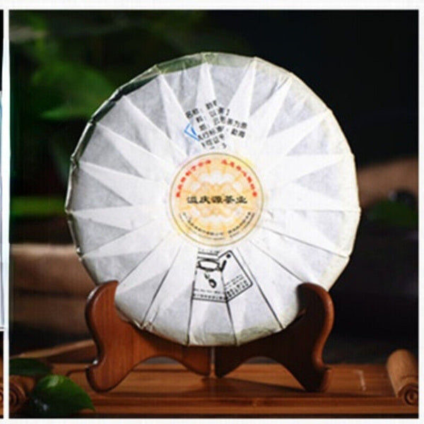 Specialty Tea Natural Big Tree Pu'er Green Tea Yunnan Pu-Erh Cha Tea Cake 357g