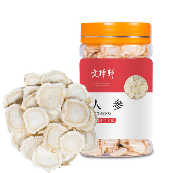 Premium Ginseng Tea Premium Changbai Mountain Ginseng Slices Canned 100g 人参片